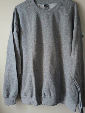 GILDAN XL Heavy Blend Sweatshirt | Heather Gray | cozy comfort lounge